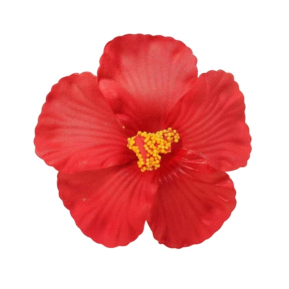 Siumlation Flower Hair Clip For Women And Girl Hibiscus Hair Barrette Hair Accessories For Vacation and Beach Parties
