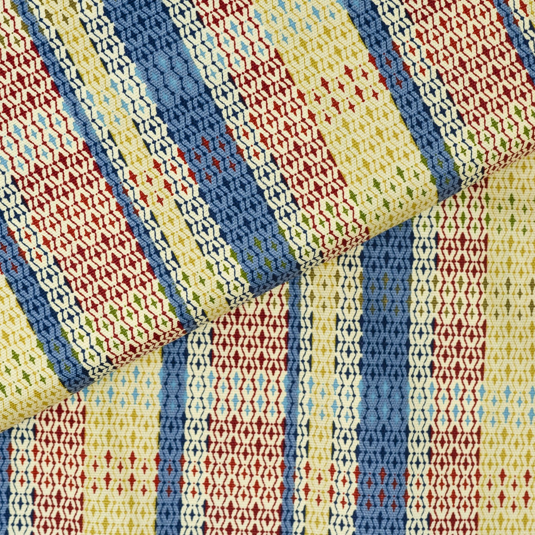 Waverly Inspirations 45" 100% Cotton Plaid Sewing & Craft Fabric 8 yd By the Bolt, Navy