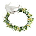 thumbnail image 3 of Autumn Floral Head Wreath, Flower for Seasonal Decorations, Wedding Parties, Material, Lightweight Easy to Wear, 3 of 7