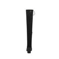 thumbnail image 6 of Fesfesfes Fuzzy Boots for Women Winter Suede Over The Knee Thick High Heel Round Toe US:7.5(40), 6 of 9