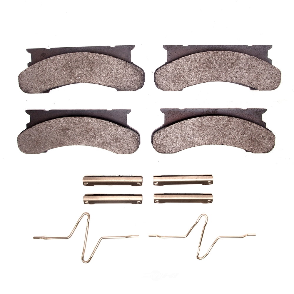 Dynamic Friction Company 1551-0450-01 DFC 5000 Advanced Brake Pads - Semi Metallic and Hardware Kit