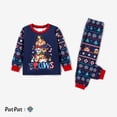thumbnail image 2 of Paw Patrol Kids Christmas Pajamas Family Matching Pjs Holiday Sleepwear Top and Pants Set with Socks Girls Boys Pjs 4-5Y, 2 of 9