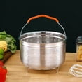 thumbnail image 4 of Kitchen Steamer Rack Stainless Steel Steamer Basket Rice Cooker Steam Rack Food Steaming Holder, 4 of 6