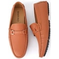 thumbnail image 6 of Mio Marino Men's Casually Suave Leather Penny Loafers, 6 of 6