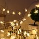 thumbnail image 3 of Luces de cadena de copo de nieve, LED Fairy Snow Lantern Lights decoración interior y exterior para año nuevo, Navidad, patio de césped(Color cálido)(3.20 metro y 20 luces), 3 of 5