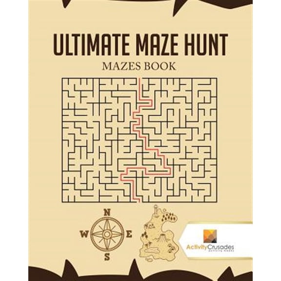 Pre-Owned Ultimate Maze Hunt: Mazes Book, (Paperback)