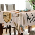 thumbnail image 4 of Yayeee Tablecloths for Rectangular Tables 60 x 60 inch Party Table Cover, Campfire Pattern, 4 of 6