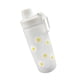 thumbnail image 3 of Botellas de Agua Wosthever Plástico Transparente 600ml Con Pajita Margaritas, 3 of 6