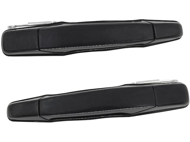 4pc Front & Rear Door Handle Set Black For 1999-2006 Chevy Silverado Tahoe Yukon | Textured Plastic