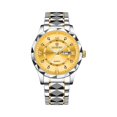 thumbnail image 2 of Resicozy Men's Wrist Watches Elegant Stainless Steel Strap Round Dial Quartz Watch with Day Date, 2 of 2