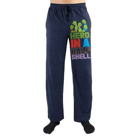 Teenage Mutant Ninja Turtles TMNT Hero In A Half Shell Print Men's Loungewear Lounge Pants X-Large