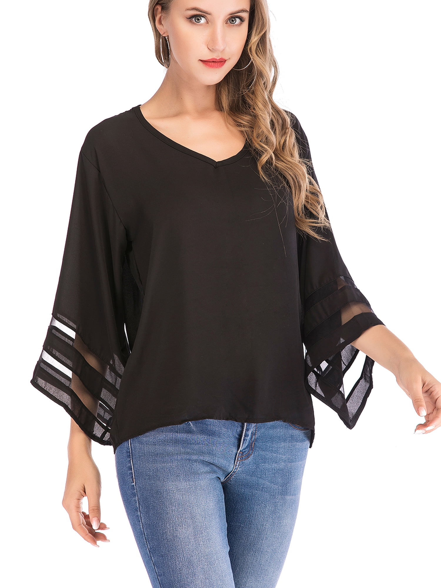 casual plus size tops