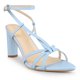 thumbnail image 1 of Sandalias de tacones gruesos con punta abierta para mujer Perphy Azul cielo EE. UU. 9, 1 of 6