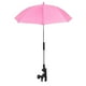 thumbnail image 3 of Sombrilla para cochecito, silla de playa, sombrillas para exteriores, multiusos, portátil, para exteriores Rosa, 3 of 9