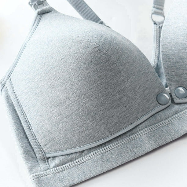 Lolmot Maternity Pregnancy Seamless Breastfeding Bras No Underwire  Breathable Underwear 