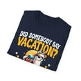 thumbnail image 4 of Did Somebody Say Vacation Alpaca My Bags Alpaca Animal Lover TShirt, 4 of 4