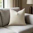thumbnail image 5 of XiYing Square Throw Pillow Cover 18X18 Inch Decorative Cushion Case for Sofa Couch - Linen Texture Fabric with Brushed Finish for Living Room Bedroom Home Office Decor, 5 of 6