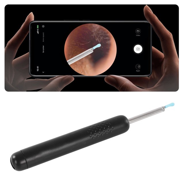 8MP Camera 1080P Ear Wax Removal Tool IP67 Waterproof Ear Cleaner Tool With 6 LED Lights