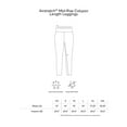 thumbnail image 6 of Expert Brand Women's Mid-Rise, Calypso Mesh Full Length Legging, Navy/Orchid, Small, 6 of 7