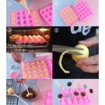 thumbnail image 3 of Paquete de 2 moldes de silicona para tartas de 20 cavidades, ideal para caramelos duros, piruletas y cupcakes de fiesta. Sailing Electrónica, 3 of 4