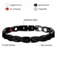 thumbnail image 5 of Pulsera Pareja Terapia Magnética Dragón Trenzado Brazaletes Desmontables (), 5 of 7