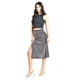 thumbnail image 2 of Falda lápiz con pedrería Roman Fashion /Juvenil, 137 (Plateado) plateado M, 2 of 6