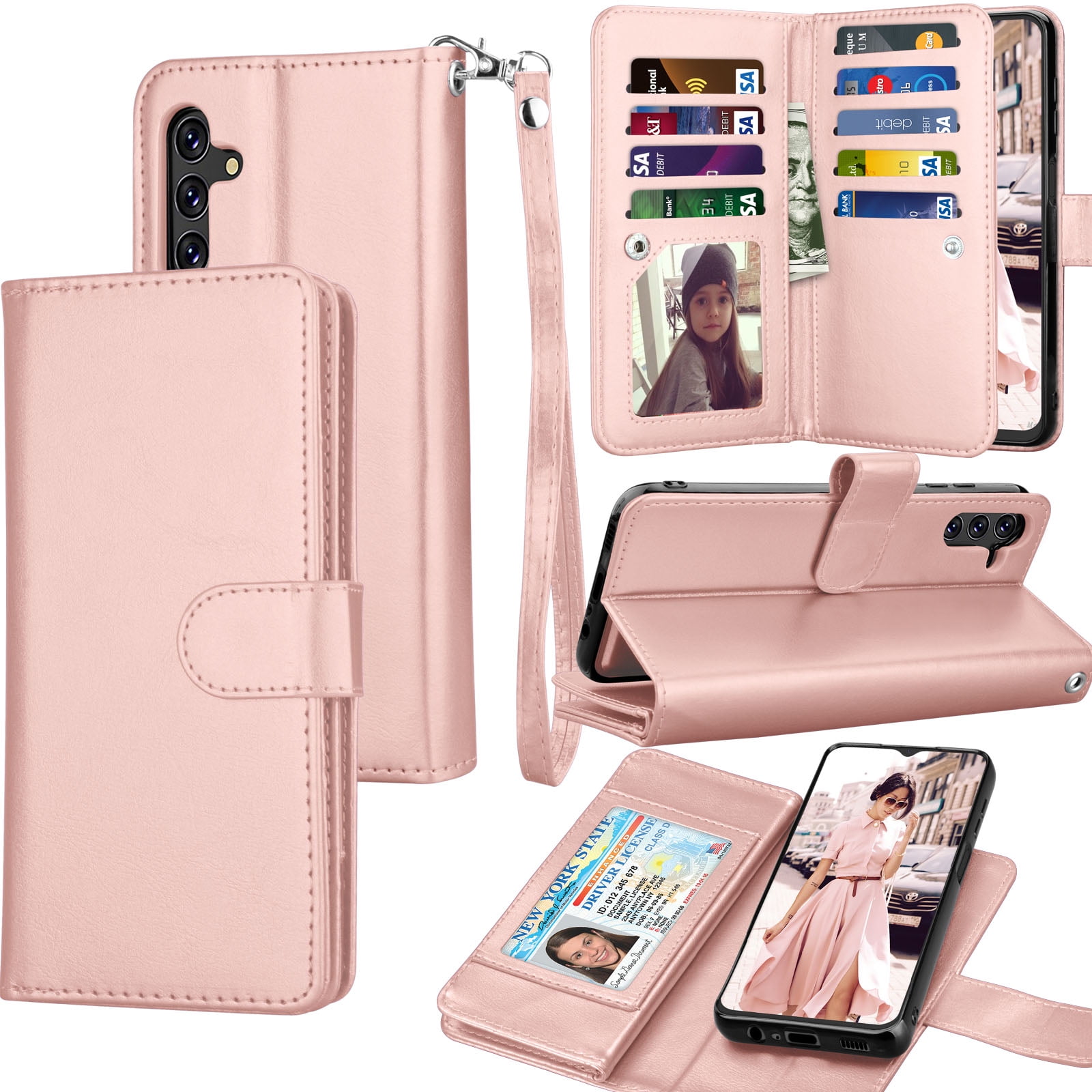 Galaxy A13 5G Case Samsung Galaxy A13 5G Wallet Case, Tiflook PU