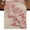 Beige, variant on Peaches Branches Burlap Cotton Table Runner 13x36 Inches Short, Farmhouse Spring Botanical Pink Flowers Farmhouse Table Runners, Outdoor Dining Tablecloths Decor for Baby Shower/Party/Wedding