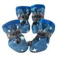 thumbnail image 2 of Riforla Dog Shoes Protector 4pcs Cozy Dogs Boots with Soft Sole Pet accessories Navy, 2 of 7