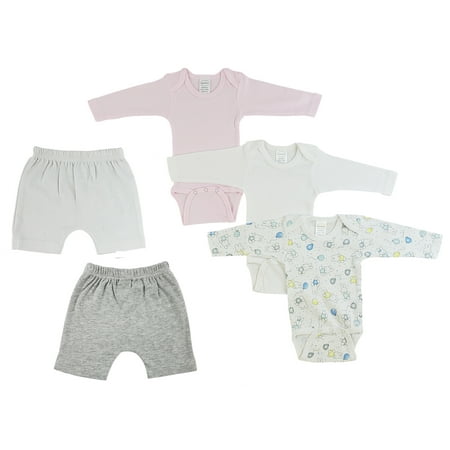 

Infant Girls Long Sleeve Onezies and Pants