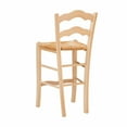 thumbnail image 4 of Linon Home Decor CS278NAT02ASU 38.40 x 13.80 x 17.90 in. Filomena Natural Counter Stool - Set of 2, 4 of 9