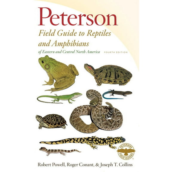 Peterson Field Guides Peterson Field Guide to Reptiles and Amphibians Eastern & Central North America, (Paperback)