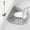Gray, variant on Ikohbadg Curved Toilet Brush Plastic Long Antislip Grip Handle Toilet Cleaning Brushes Strong Decontamination Hanging Portable Toilet Bowl Brush Bathroom Accessories