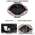 thumbnail image 3 of Paisley Boho Design Duffel Vintage Floral Weekender Bag with Artistic Ethnic Pattern, Chic Mala Inspired Design, 3 of 5