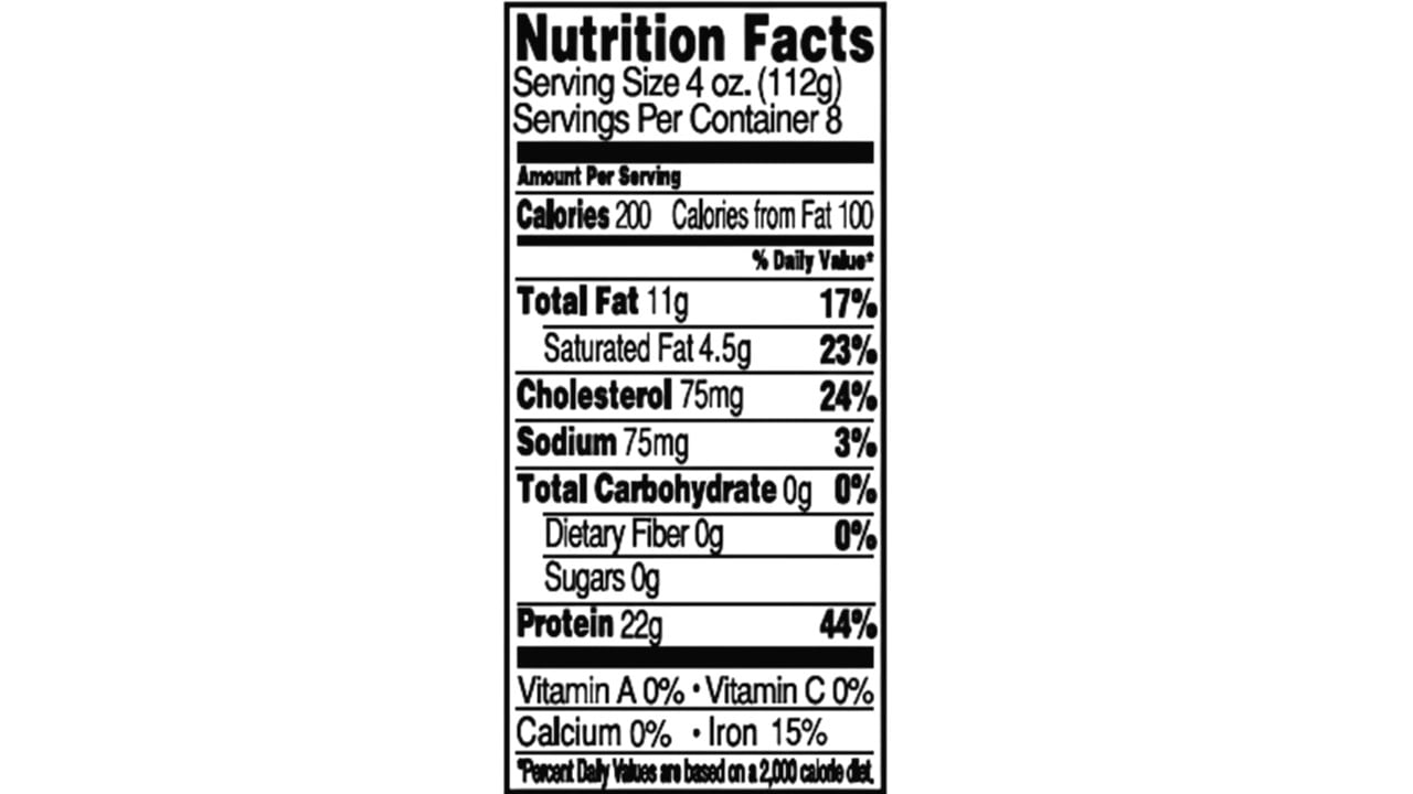 Fresh 90% Lean 10% Fat Sirloin Ground Beef, 2 lb Brick, No Antibiotics