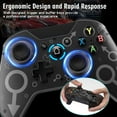 thumbnail image 6 of UHM X360 Controller Wireless for Xbox 360/Xbox 360 Slim,2.4GHz Gamepad Remote Joystick Wireless PC Gaming Controller for PC Windows 10/8/7 with Receiver,Gray (NOT for Xbox/Xbox One), 6 of 7