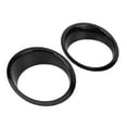 thumbnail image 4 of Head Light Cover 1 Pair Car Front Headlight Lamp Cover Trim Fit For  2007-2017, 4 of 8