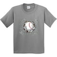 thumbnail image 3 of Inktastic Baseball Breakthrough Youth T-Shirt, 3 of 5