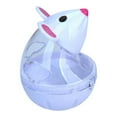 thumbnail image 5 of 1x Cat Food Mouse Ball Dispenser Cat Treat Toy Feeder Play Interactive Toy UK Q7H0, 5 of 8