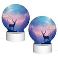 thumbnail image 2 of Sikiie Night Sky Elk Acrylic Night Light Gift Custom Acrylic Night Light LED Lights for Bedroom Home Office, 2 of 9