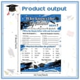 thumbnail image 2 of 50 Pcs Graduation Party Decorations 2022 Who Knows The Graduate Best Game Cards Congrats Grad Graduation Party Decor Par, 2 of 7