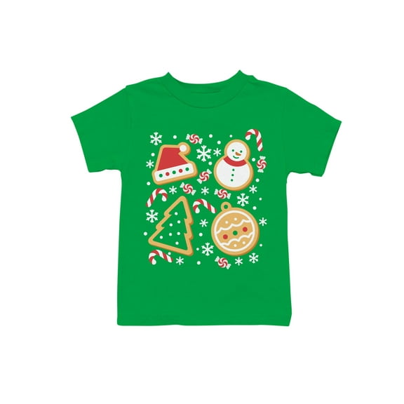 Festive Christmas Cookie Design Youth's T-shirt