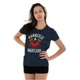 thumbnail image 3 of Hammered in Maryland Funny MD Party Womens Fitted Plus Size Graphic Tee Brisco Brands 2X, 3 of 5
