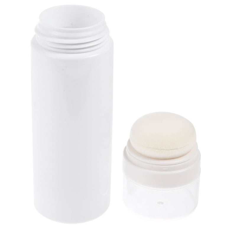 white 80g talcum powder bottles Sifter Bottle 80ml Portable baby