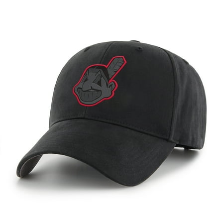 - MLB Cleveland Indians Black Mass Basic Adjustable Cap/Hat by Fan Favorite