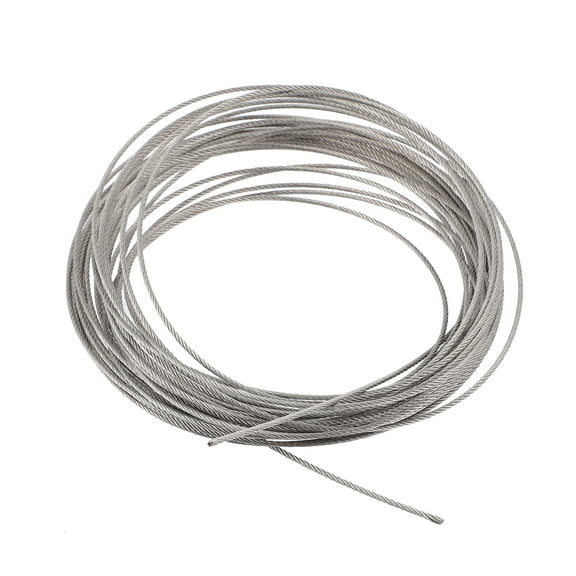 Outdoor Clothesline Steel Cable 304 Stainless Steel Wire for Clothesline Railing Weather Resistant