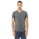 thumbnail image 2 of Camiseta unisex CVC Jersey con cuello en V Bella + Lienzo DEEP HEATHER 2XL 3005CVC, 2 of 3
