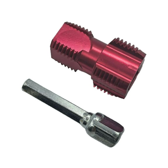 1/2 3/4 Inch Water Pipe Tap Threader for Plumbers and DIY Enthusiasts Electric Drill Compatible Pipe Threading Tools