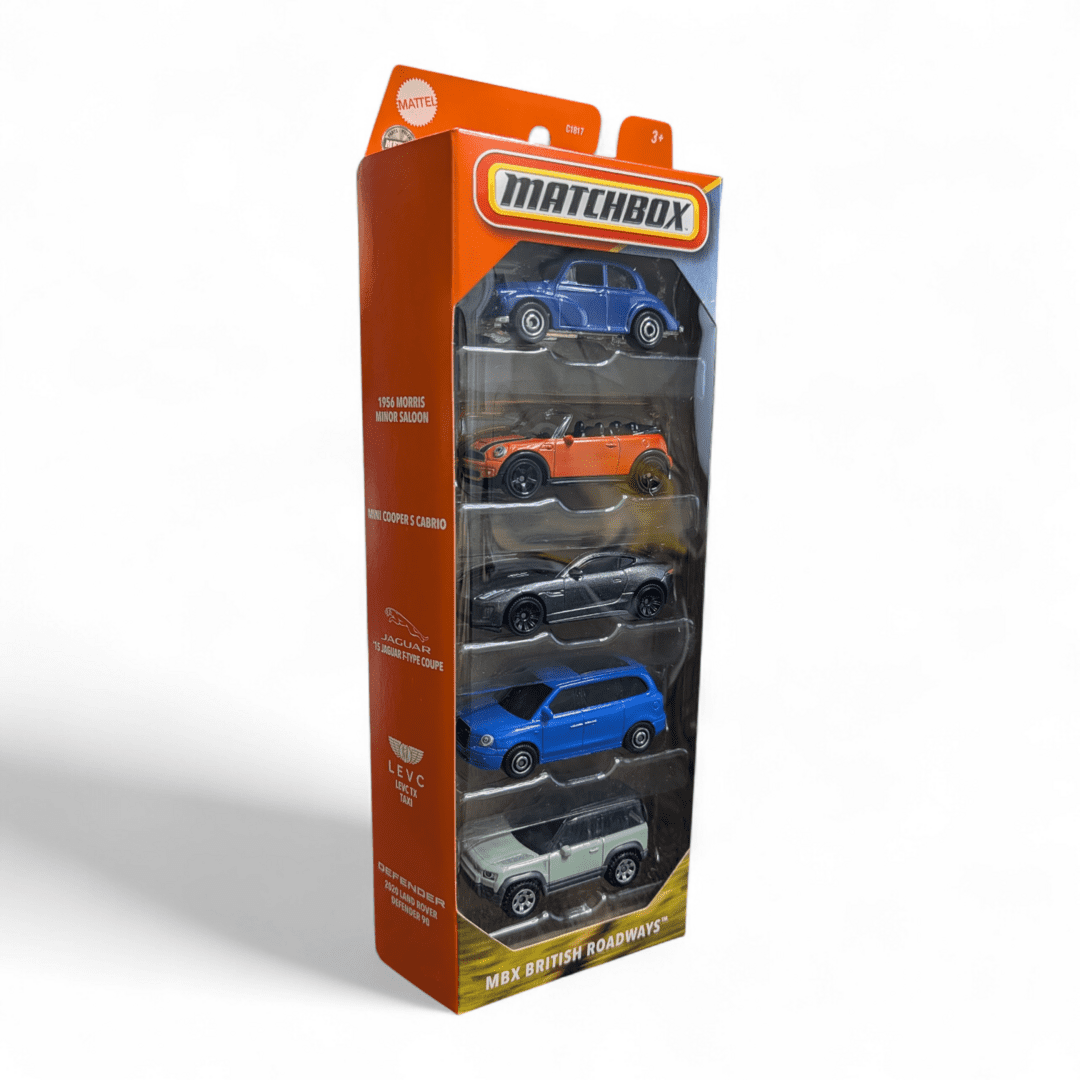 Matchbox 5 pack MBX Electric Drivers - Walmart.com