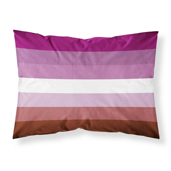 Lesbian Pride Fabric Standard Pillowcase